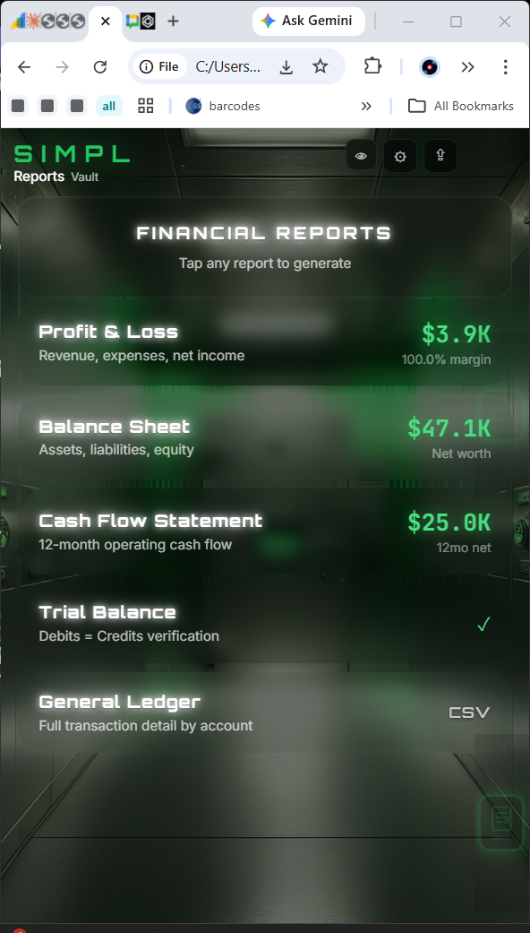 Reports Module